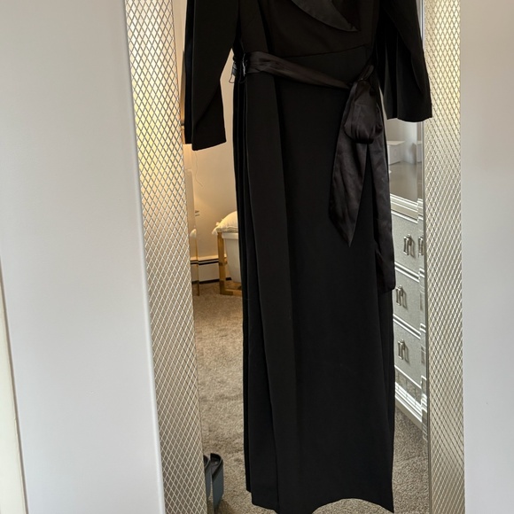 Worn Once! Eliza J Tuxedo Wrap Dress - Picture 13 of 15